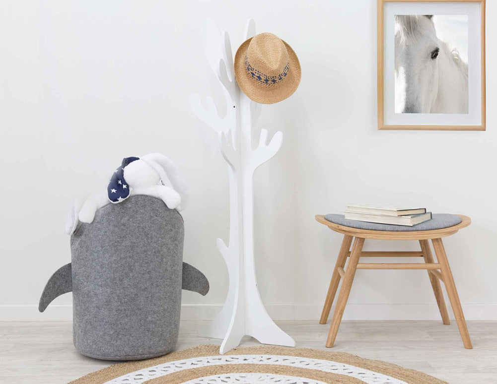 Cute Shark Shaped Kids Toy Storage