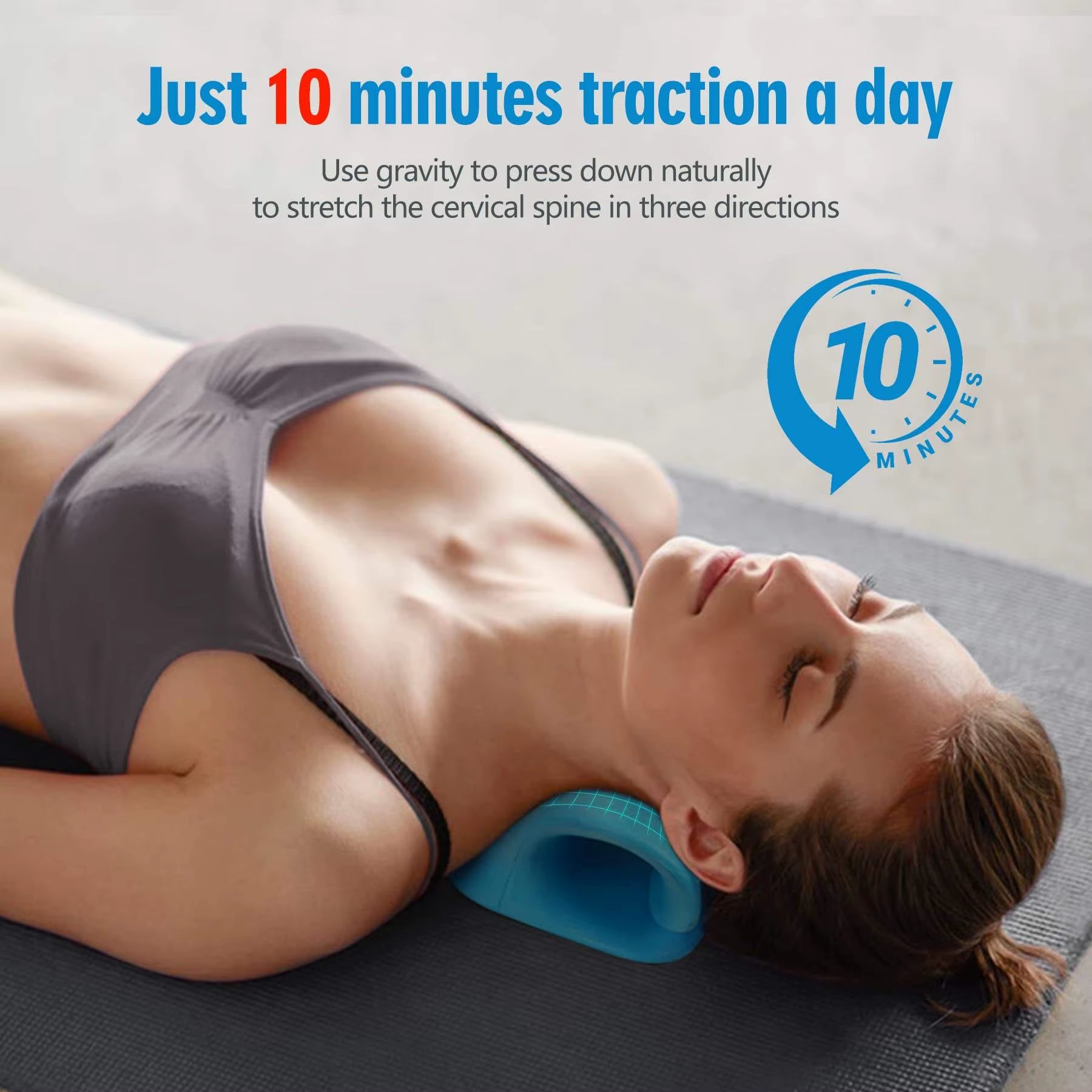 Ultimate Neck and Shoulder Relaxer - Cervical Traction Device for Pain Relief and Spine Alignment