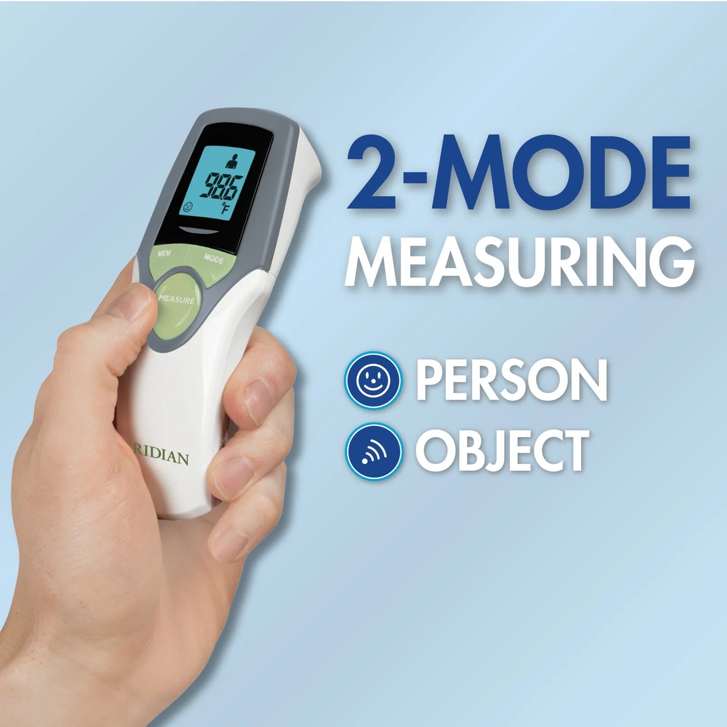 Infrared Forehead Thermometer for Home Use - Rapid and Accurate Temperature Readings in One Second