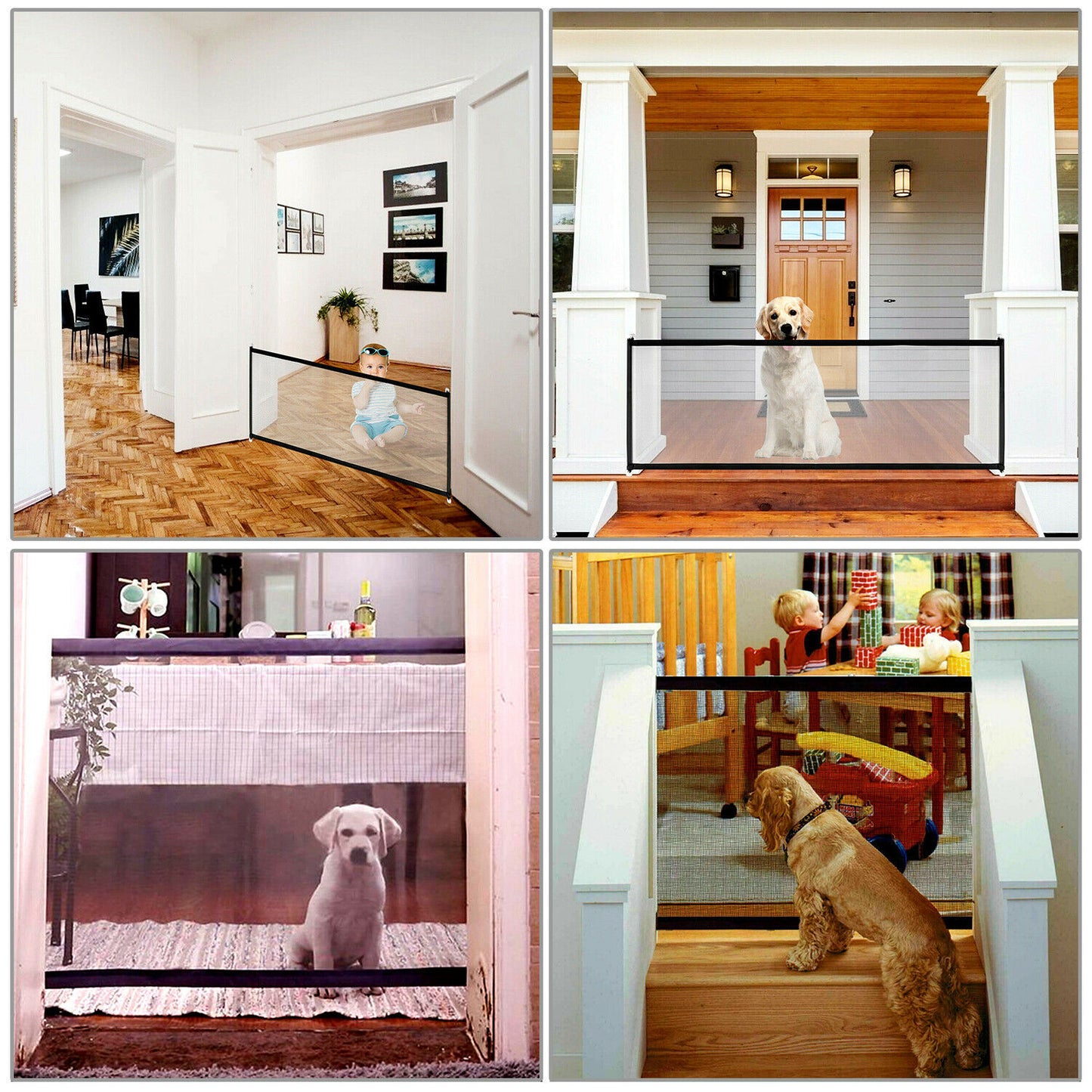 Pets Safety Gate : Fence, Stairs Doors