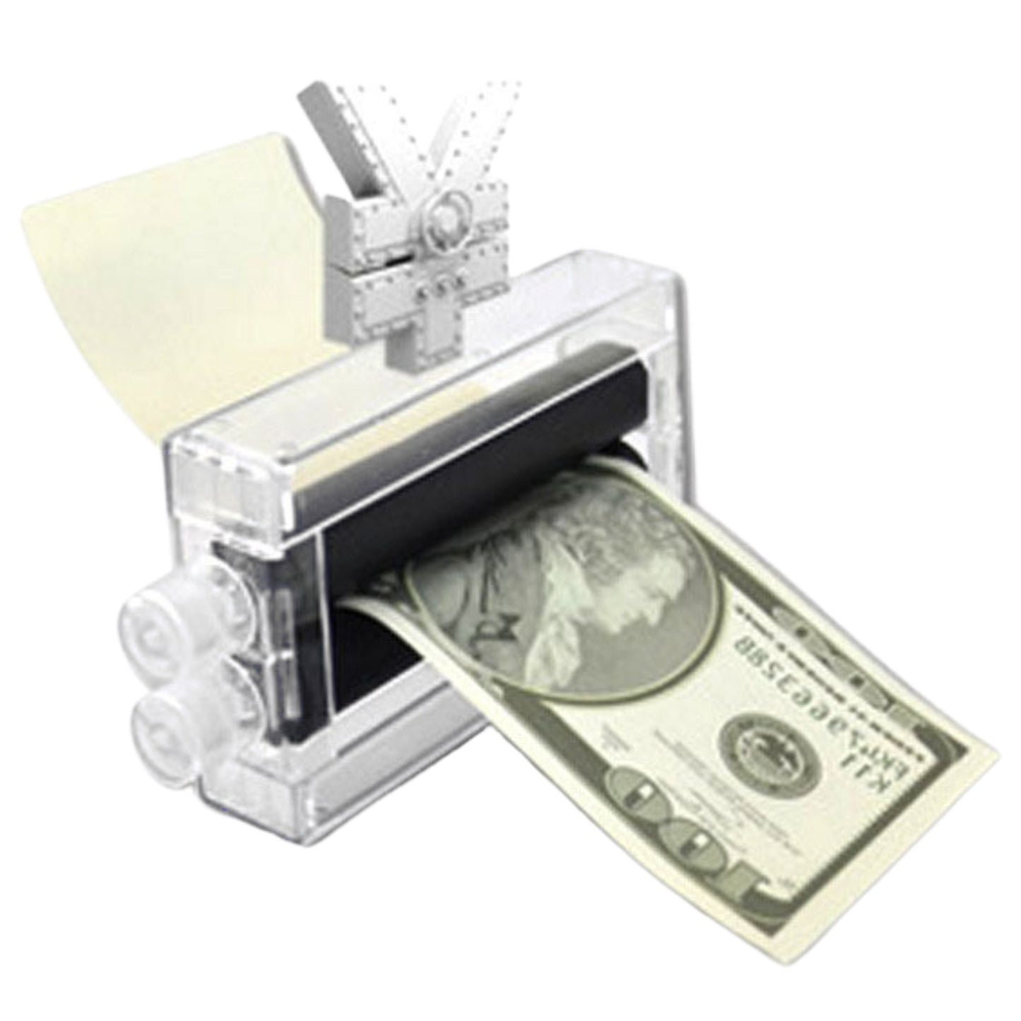 Banknote Money Printing Machine : White Paper Into Banknote