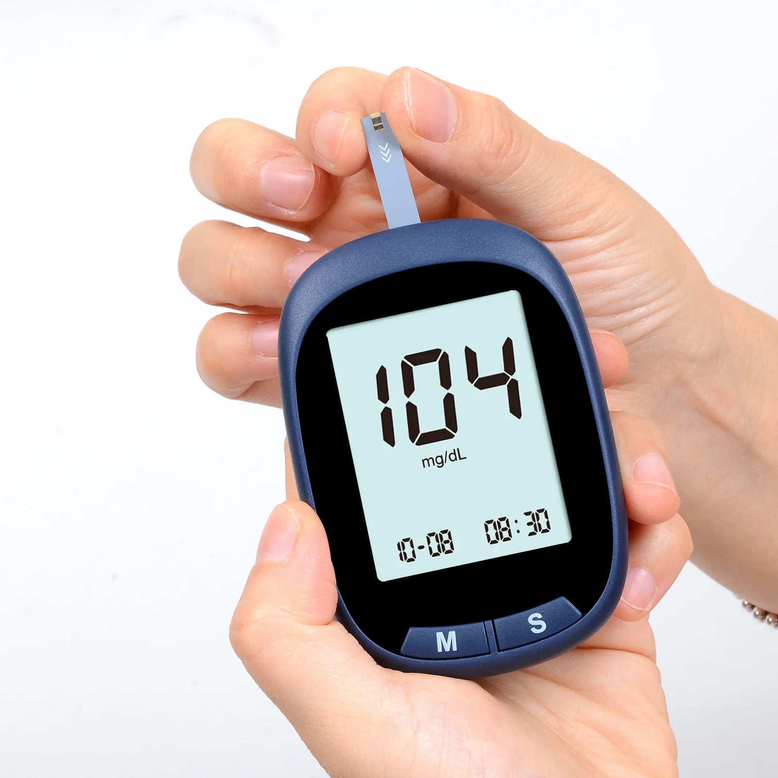 Glucose Monitor Meter Diabetes Testing Kit Blood Sugar Tester Kit