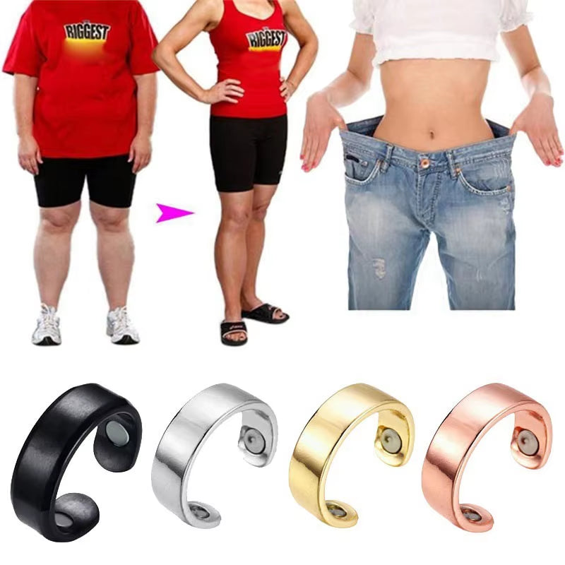 Revolutionary Open Magnet Ring - Multifunctional Pain Relief & Blood Circulation Booster for Men & Women, Anti-Snoring Device