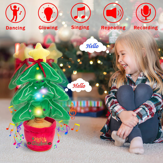 Dancing Christmas Toys Funny Tree