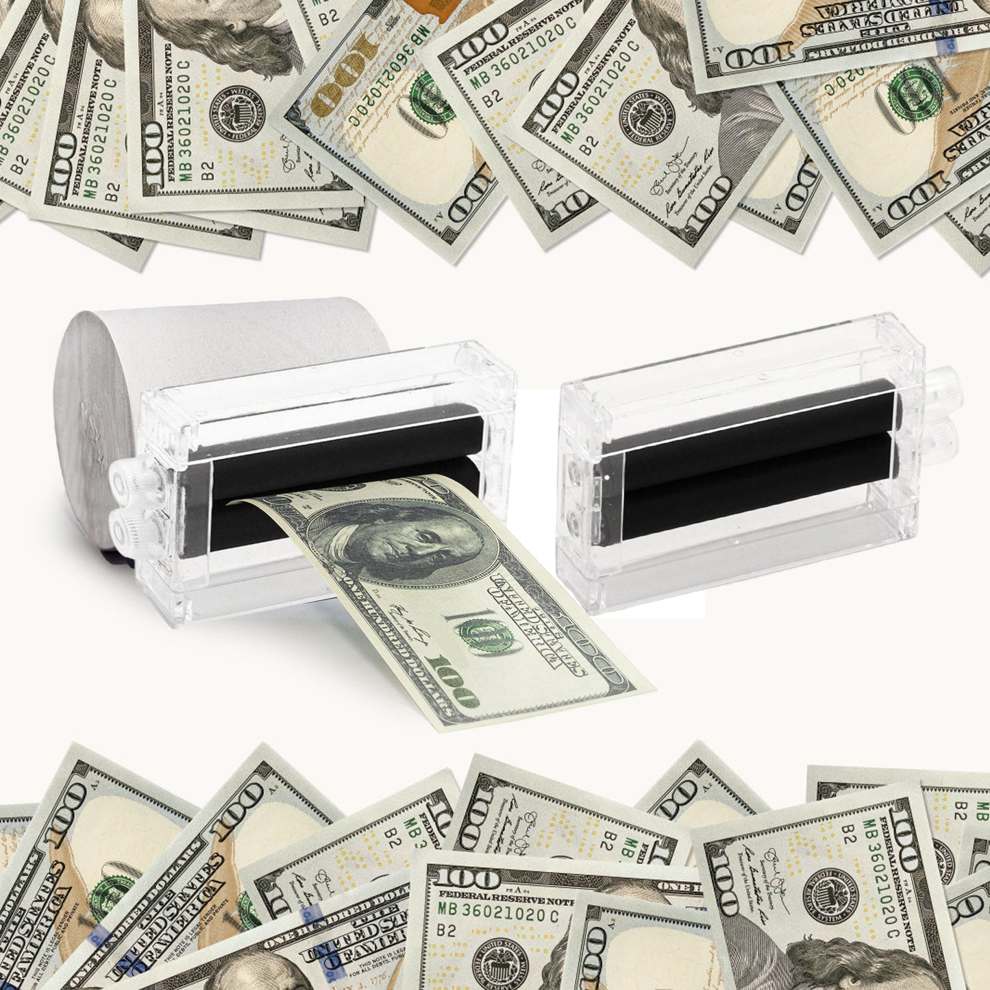 Banknote Money Printing Machine : White Paper Into Banknote