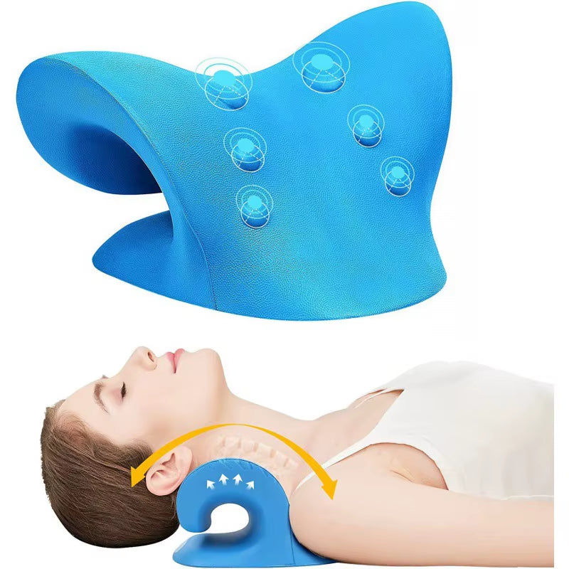 Ultimate Neck and Shoulder Relaxer - Cervical Traction Device for Pain Relief and Spine Alignment
