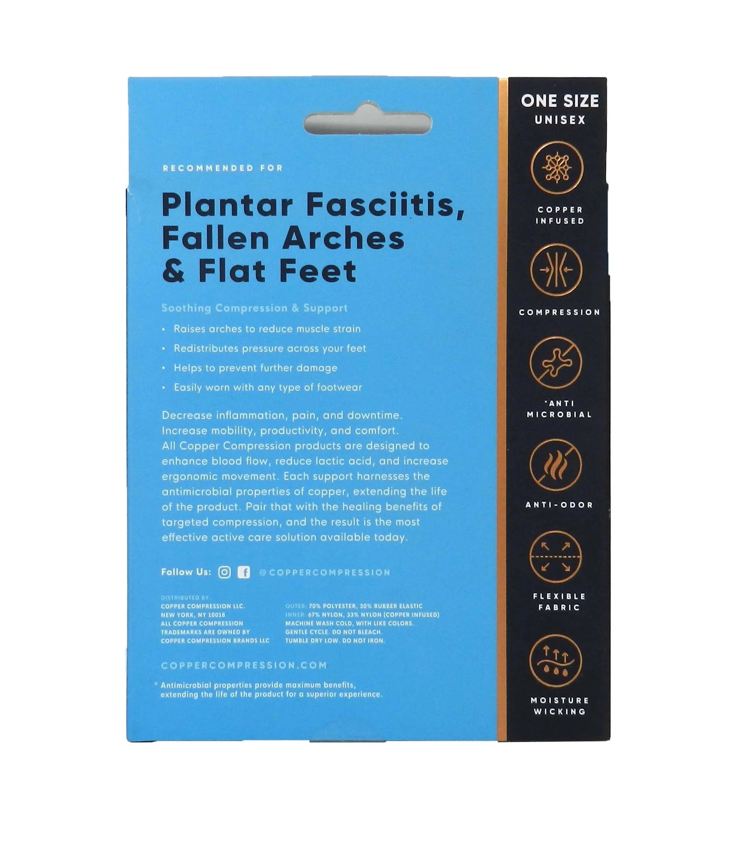 Ultimate Plantar Fasciitis Arch Support - Comfortable Fit for Most Feet