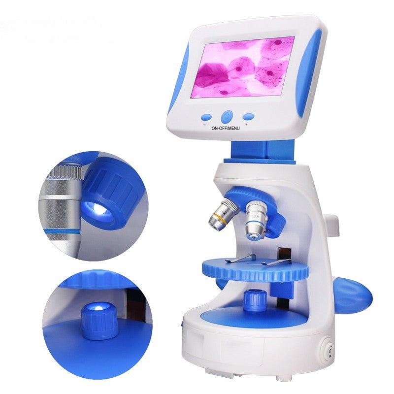 Portable Microscope For Children's High-definition Biological Science Experiments