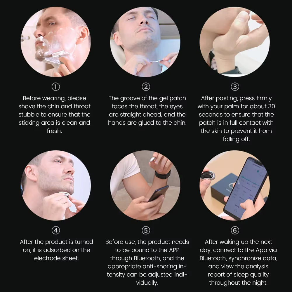Portable Anti-Snoring Device - Sleep Better with Our Mini Electric Snoring Corrector