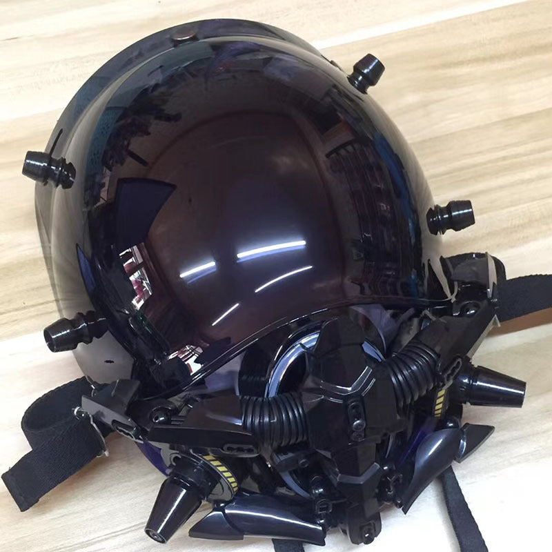 Mask Role Playing Luminescent Machine - Science Fiction Mechanical Wind Helmet