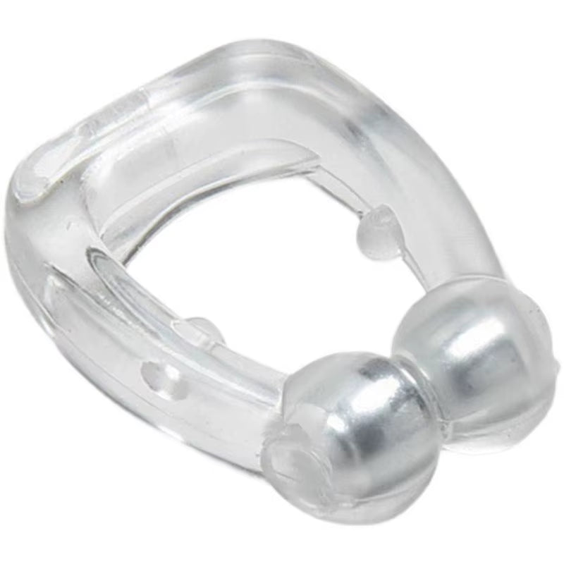 Silicone Anti-Snoring Nose Clips with Magnetic Sleep Tray - Enhance Sleep Quality & Breathe Easy!