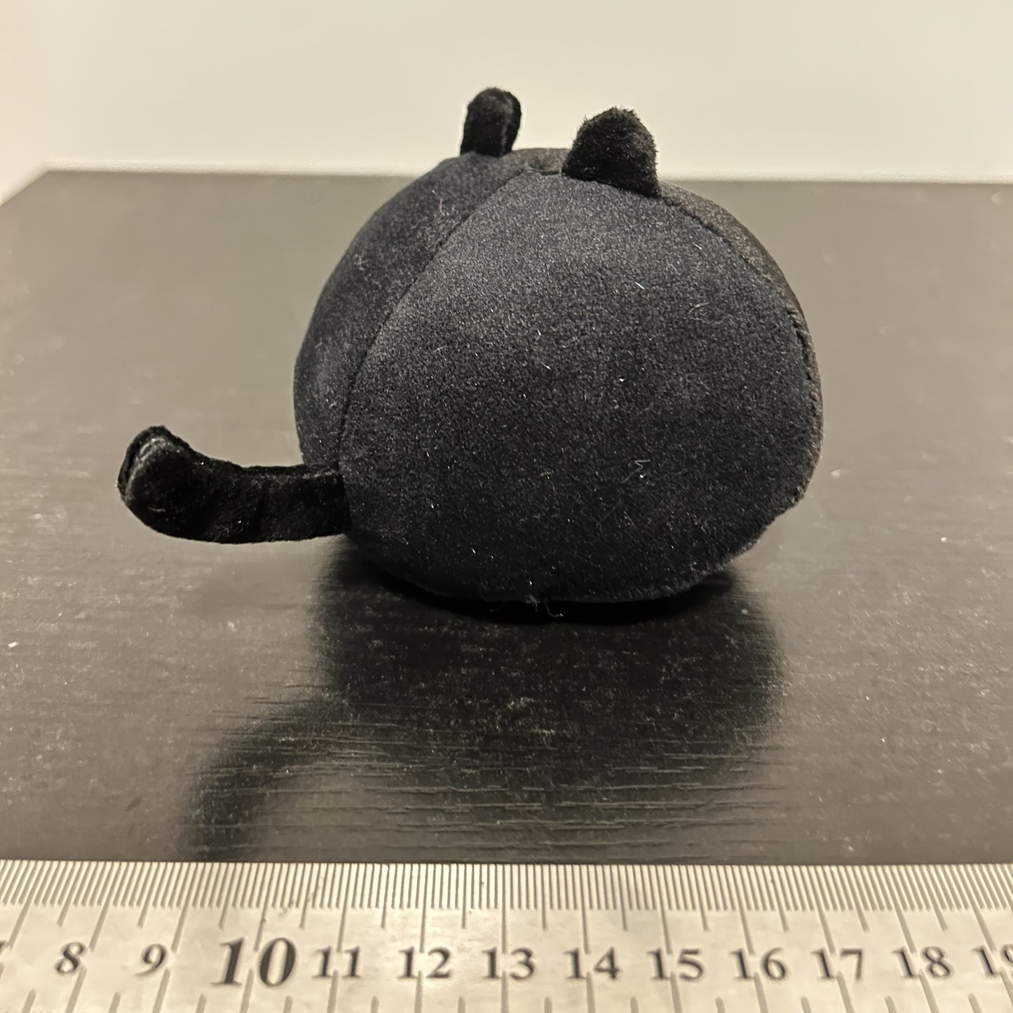 Fluffy Black Cat Plush