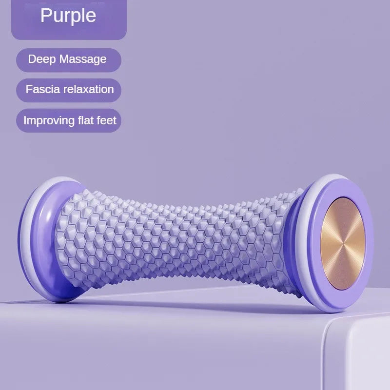 Foot Roller Massage For Relief Plantar Fasciitis And Heel Foot Arch Pain Reflexology Massager For Back Leg Hand Muscle Relax